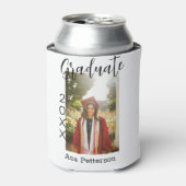 卒業写真モダンクラシック年の名前を素朴に追加 缶クーラー (缶正面)