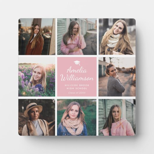 卒業写真モダンコラージュインスタグラムアプリコット フォトプラーク (正面)