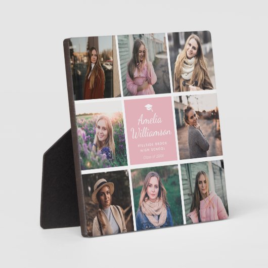 卒業写真モダンコラージュインスタグラムアプリコット フォトプラーク (正面)