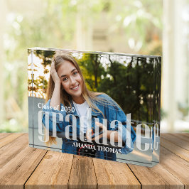 卒業写真モダンタイポグラフィ フォトブロック