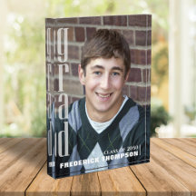 卒業写真モダンタイポグラフィ