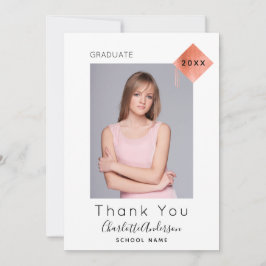 卒業写真モダンバラ金ゴールドサンキューカード サンキューカード