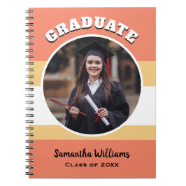 卒業写真モダン桃カスタム卒業 ノートブック