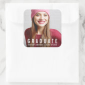 卒業写真モダン発表W スクエアシール (バッグ)