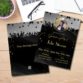 卒業写真モダン2024カード招待状 シーズンカード