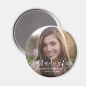 卒業写真モダン マグネット (正面/裏面)