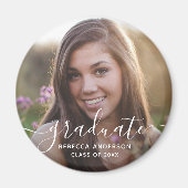 卒業写真モダン マグネット (正面)