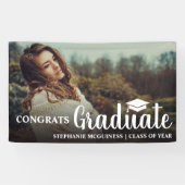 卒業写真ユニーク卒業おめでとうございます 横断幕 (横)