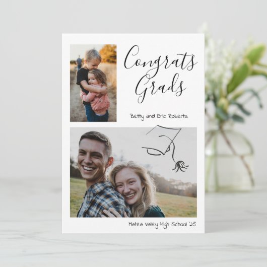 卒業写真兄弟姉妹 招待状 (スタンド正面)