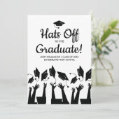 卒業写真卒業パーティーに向けて 招待状 (スタンド正面)