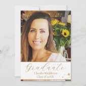 卒業写真夕べスターパーティー 招待状 (正面)