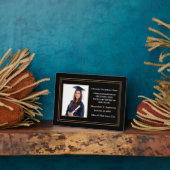 卒業写真学校賞カスタム賞 フォトプラーク (側面)