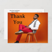 卒業写真感謝 ポストカード (正面/裏面)
