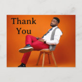 卒業写真感謝 ポストカード (正面)