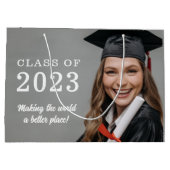 卒業写真抱き枕 ラージペーパーバッグ (裏面)