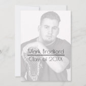 卒業写真招待状 – フィルター 招待状 (正面)