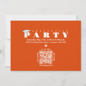 卒業写真数々のオランクラス2023 QRコード 招待状 (裏面)