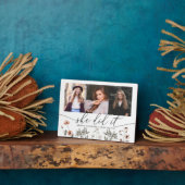 卒業写真数々の彼女はそれを行ったフローラ フォトプラーク (側面)