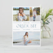 卒業写真数々の発表と卒業パーティー 招待状 (スタンド正面)