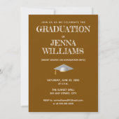 卒業写真発表パーティー招待状 招待状 (裏面)