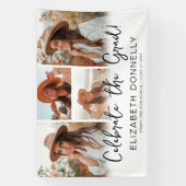 卒業写真祝卒業会 横断幕 (縦)