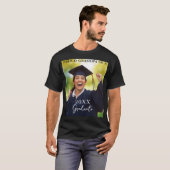 卒業写真自慢の祖父Tシャツ Tシャツ (正面フル)