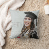 卒業写真記念館卒業 クッション (ブランケット)