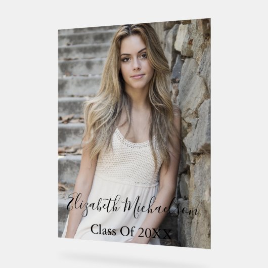 卒業写真 アクリルサイン (傾斜)