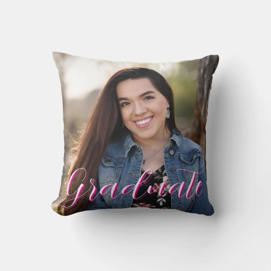 卒業写真 クッション (正面)