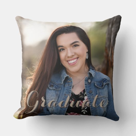 卒業写真 クッション (正面)