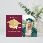 卒業写真 シニアクラス サンキューカード (スタンド正面)