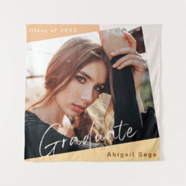 卒業写真 ナチュラル モダン タペストリー