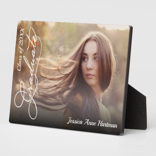 卒業写真 フォトプラーク (側面)