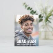 卒業写真 卒業生年度 ポストカード (スタンド正面)