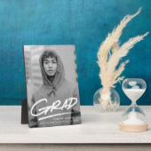 卒業写真(破線) フォトプラーク (側面)