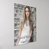 卒業写真 箔ポスター (レイダウン)