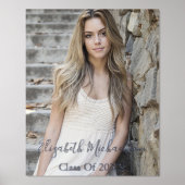 卒業写真 箔ポスター (正面)