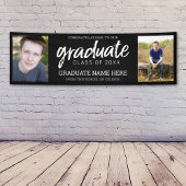 卒業写真 – Class of YEAR Black 横断幕