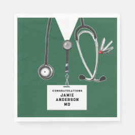 卒業医学部用ナプキン スタンダードランチョンナプキン