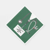 卒業医学部用ナプキン スタンダードランチョンナプキン (角)