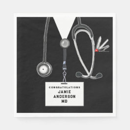 卒業医学部用ナプキン スタンダードランチョンナプキン