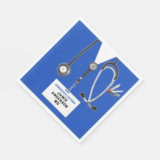 卒業医学部用ナプキン スタンダードランチョンナプキン (角)