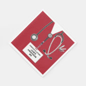 卒業医学部用ナプキン スタンダードランチョンナプキン (角)