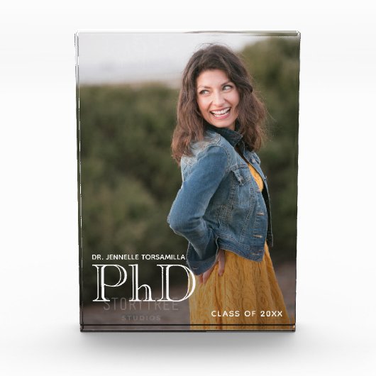 卒業博士課程記念白書 フォトブロック (正面)