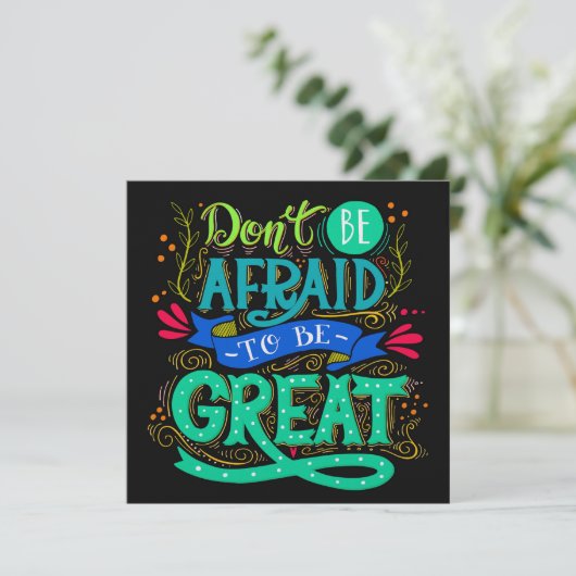 卒業又はやる気を起こさせる招待状 招待状 (スタンド正面)