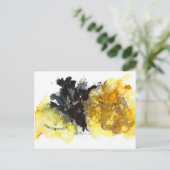 卒業又はパーティの招待状 インビテーションポストカード (スタンド正面)