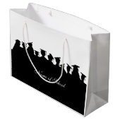 卒業又は懇親会カスタマイズ抱き枕 ラージペーパーバッグ (裏面アングル)