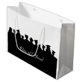 卒業又は懇親会カスタマイズ抱き枕 ラージペーパーバッグ (正面アングル)