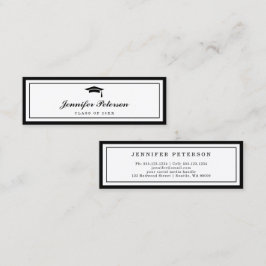 卒業名カードのクラシック挿入スクリプト コーリングカード