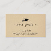 卒業名カード卒業発表挿入 エンクロージャーカード (正面)